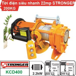 Máy tời điện Stronger KCD 200-400
