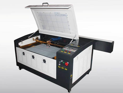 máy cắt vải laser 6040 - dienmayngocphat.vn