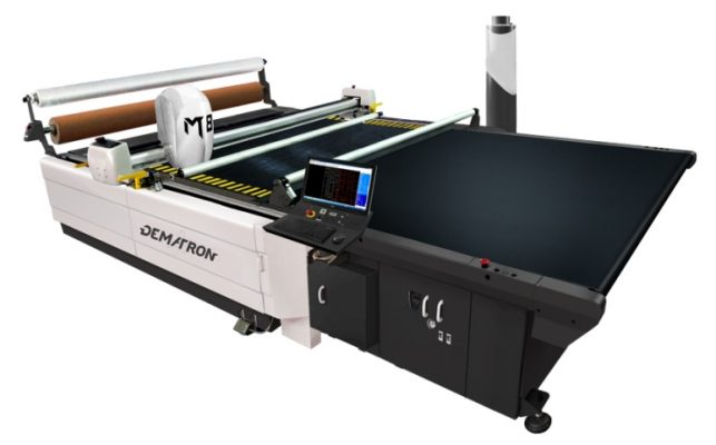 Máy cắt vải được dùng trong sản xuất