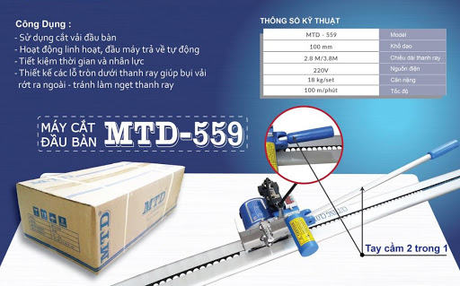 Máy cắt đầu bàn MTD-559