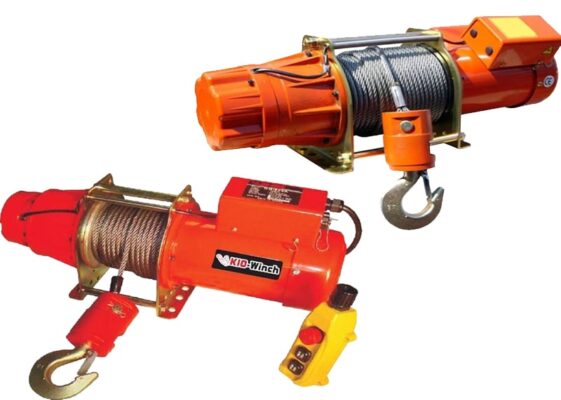 Máy tời điện xây dựng 300kg Kio GG300 Máy tời điện xây dựng 300kg Kio GG300